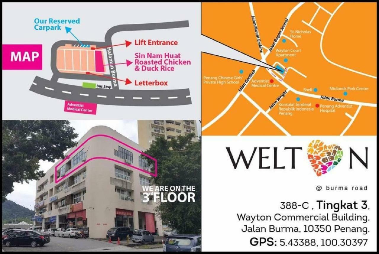 Welton Room Near Gurney Jalan Burma Georgetown Ngoại thất bức ảnh