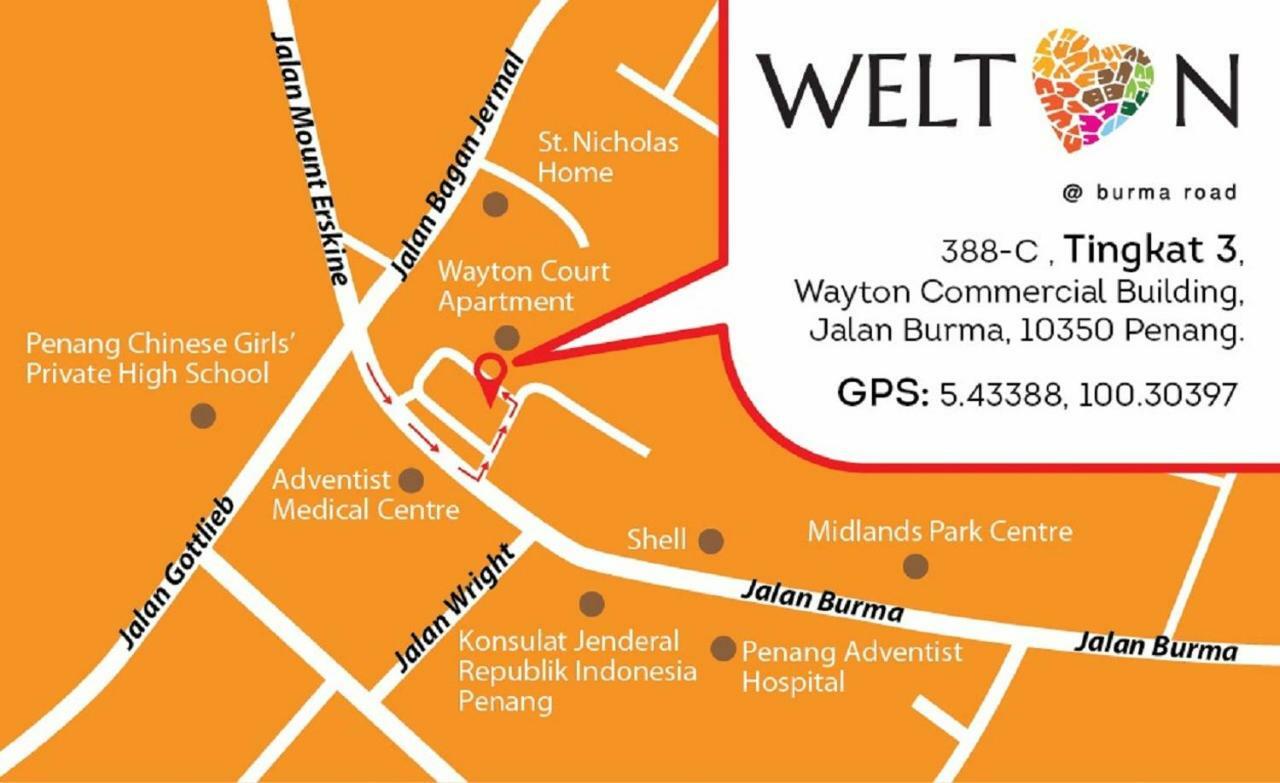 Welton Room Near Gurney Jalan Burma Georgetown Ngoại thất bức ảnh